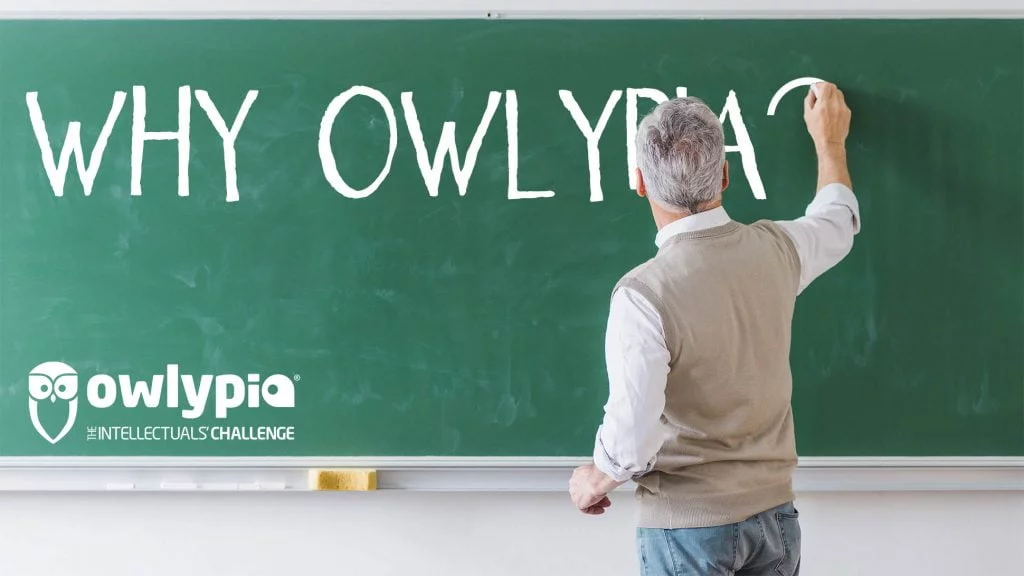 Why do teachers register their schools for Owlypia activities?