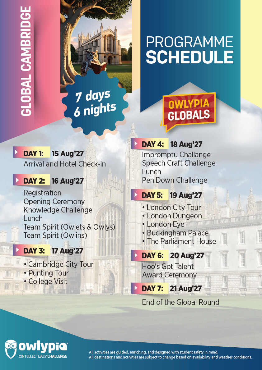 Program Schedule