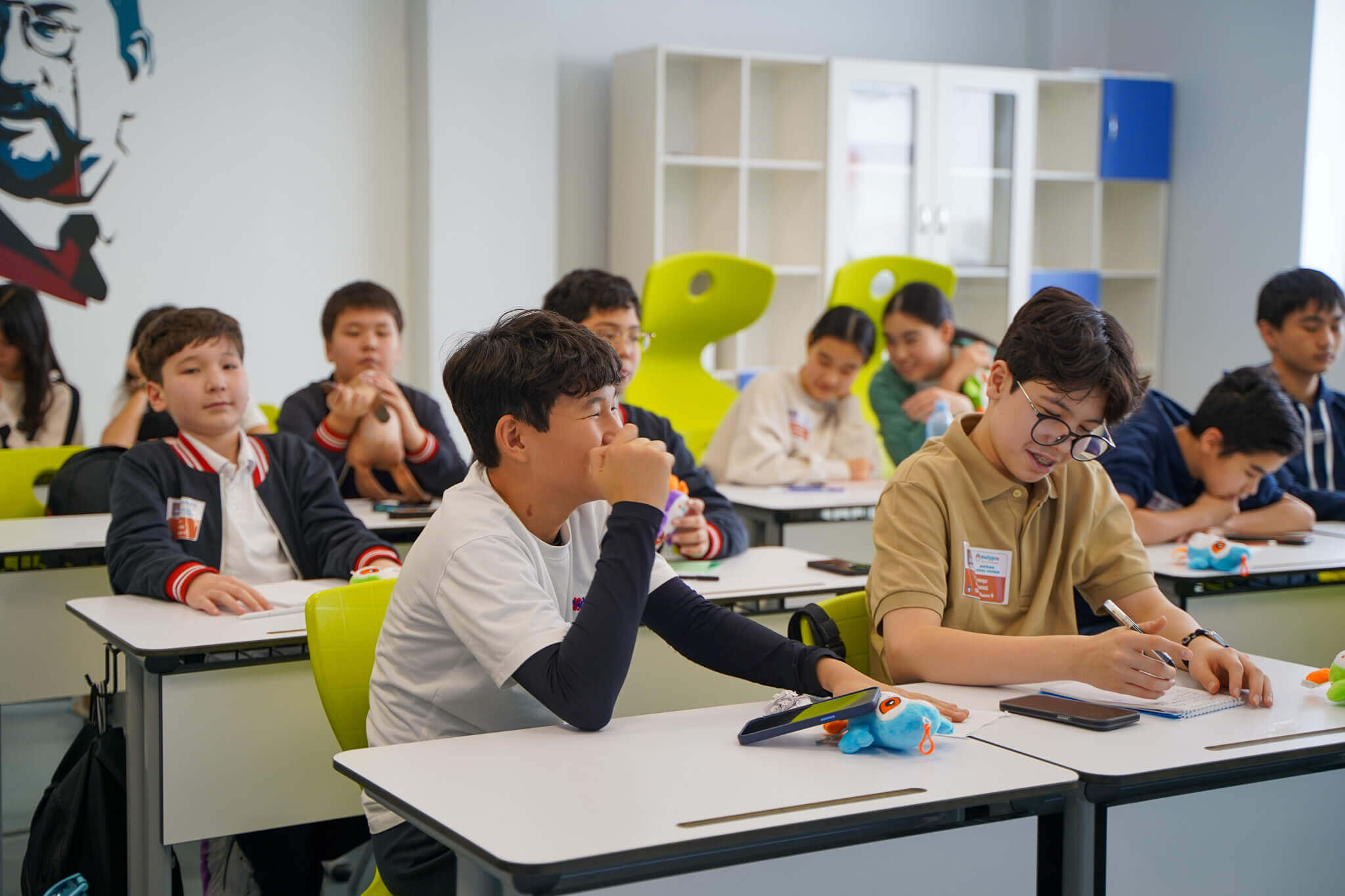 Happy Owlypia students celebrating their achievements